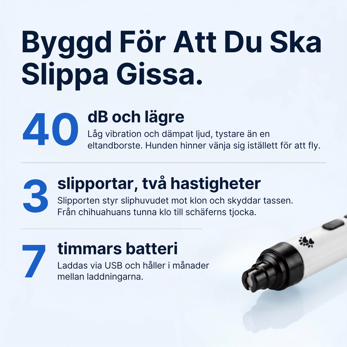 Klotrimmern™ - Tyst & Säker